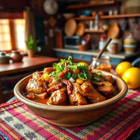 Guam Chicken Estufao | Family Recipe